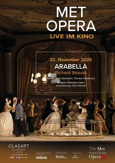 Filmplakat MET Opera: Strauss ARABELLA 2025